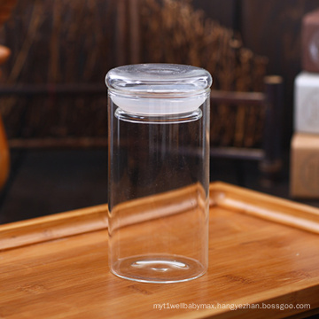 250ml small glass canning jar for honey jam glass wide mouth jar